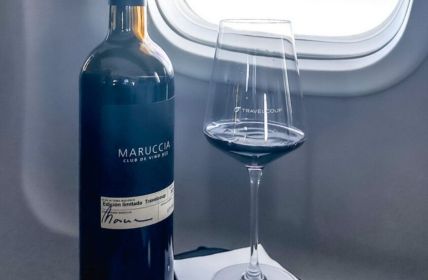 Exklusive Weinedition der Bodega Maruccia auf VIP-Flügen mit (Foto: Travelcoup)